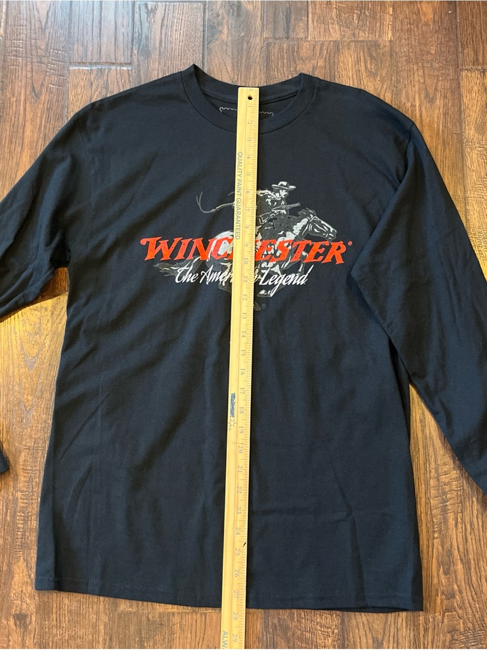 Winchester Men’s Black Long Sleeve Graphic Shirt Size M The American Legend - Picture 6 of 8